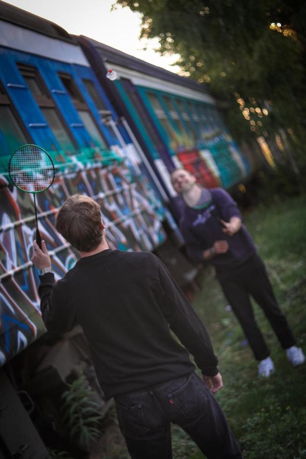 Railrooms Traincar Hostel Tallinn Buitenkant foto